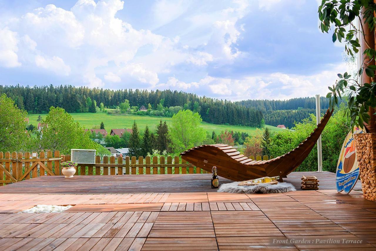 Entire House In Schwarzwald With Mountain View, Private Gym,Sauna And Garden Villa Unterkirnach Esterno foto